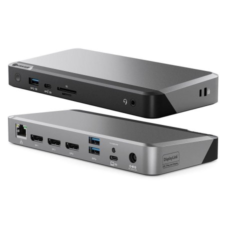 Alogic Dx3 Triple 4K Display - Unleash Your Productivity with Stunning Visuals and Seamless Multi-Tasking (DUPRDX3-WW)